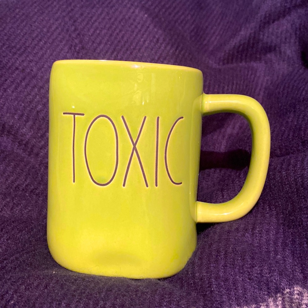 Rae Dunn TOXIC mug